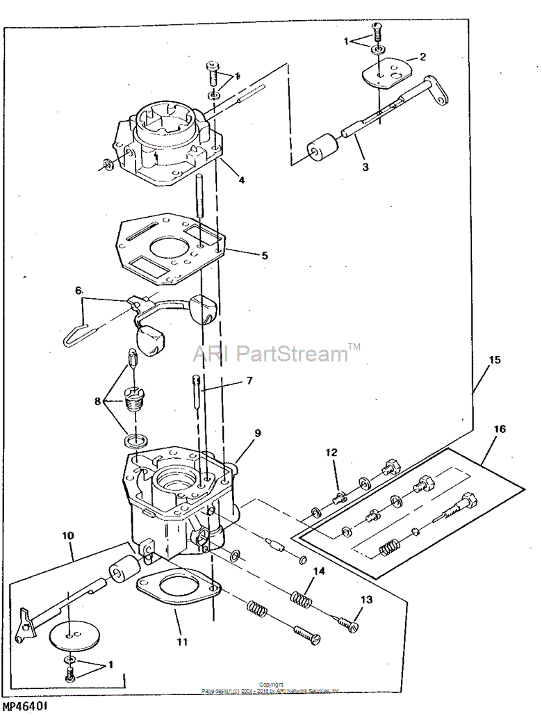 HE146-0322 Screw Kit for JOHN DEERE