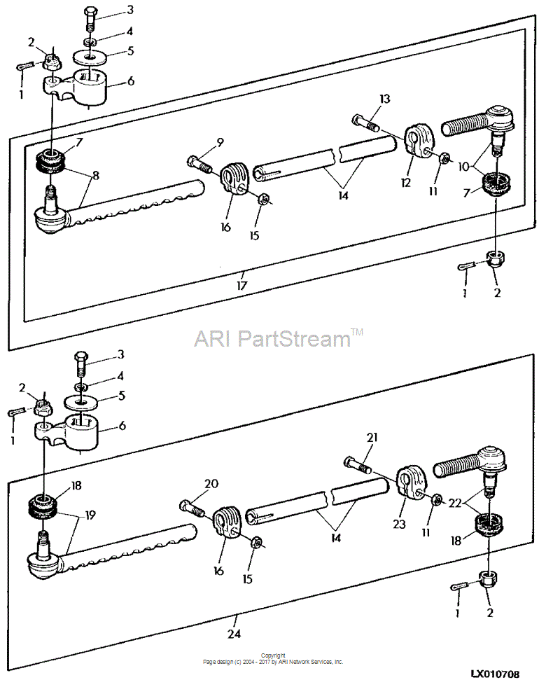 AL82828 A- Willfitpart for JOHN DEERE