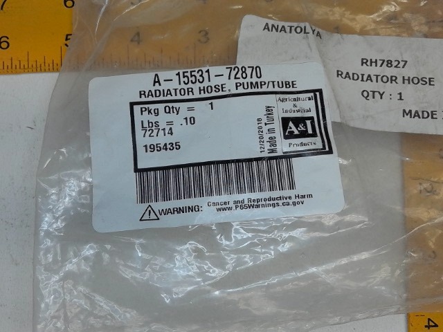 A-15531-72870 Radiator Hose