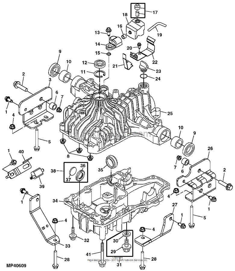 AM131257 Transmission for JOHN DEERE