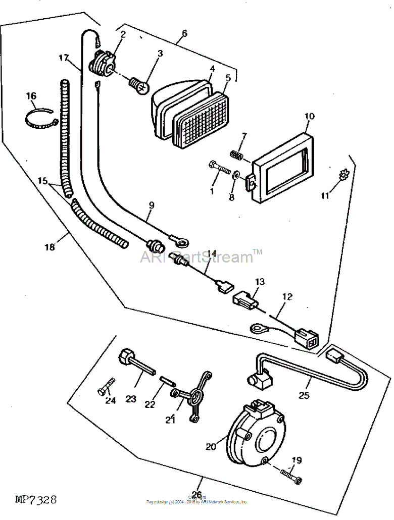 M95669 Screw for JOHN DEERE