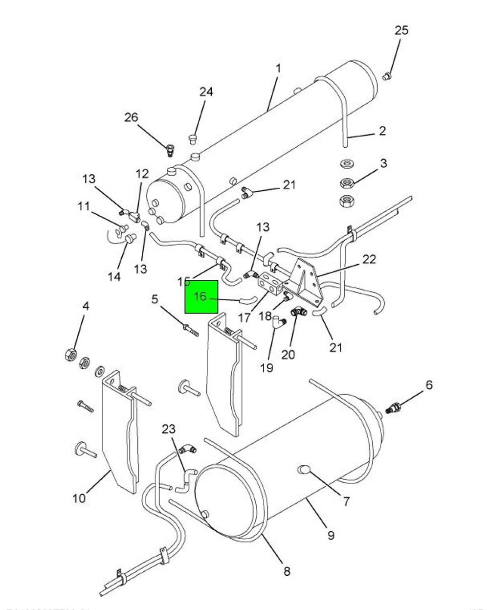 132767R1 Elbow for NAVISTAR