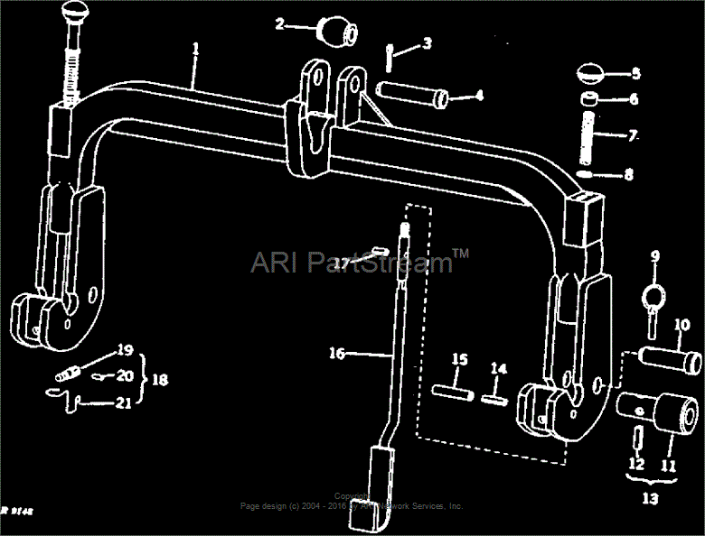 R32718 Spring for JOHN DEERE