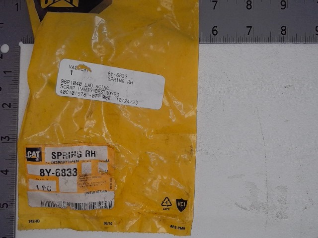 8Y6833 Spring for CATERPILLAR