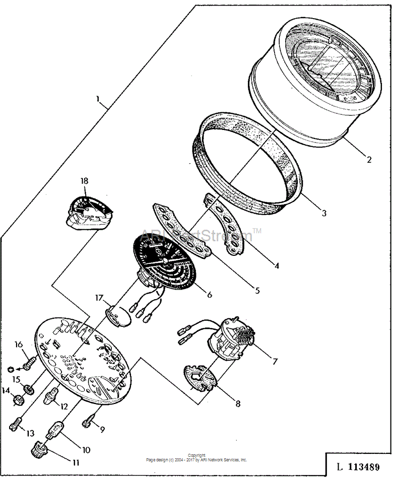 AL56731 Tach for JOHN DEERE