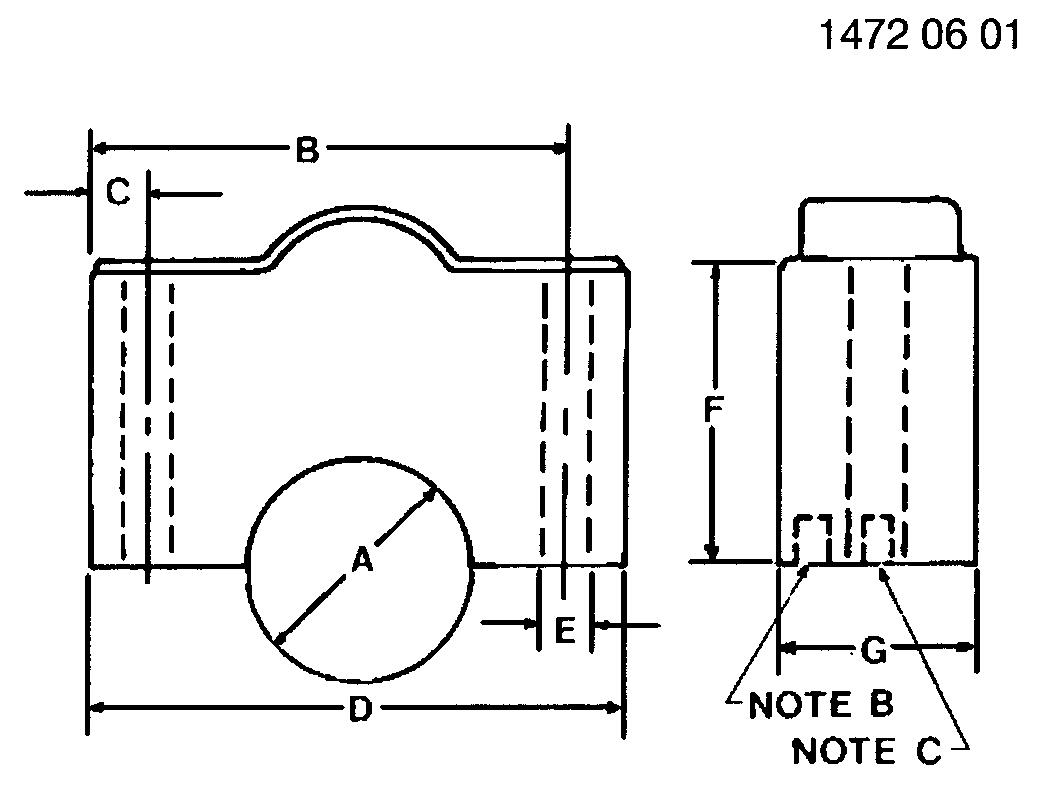 E76982 Clamp for JOHN DEERE