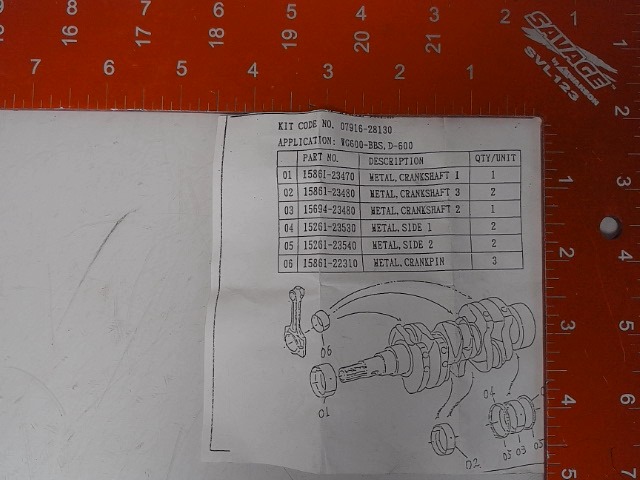 07916-28010 Kit for KUBOTA