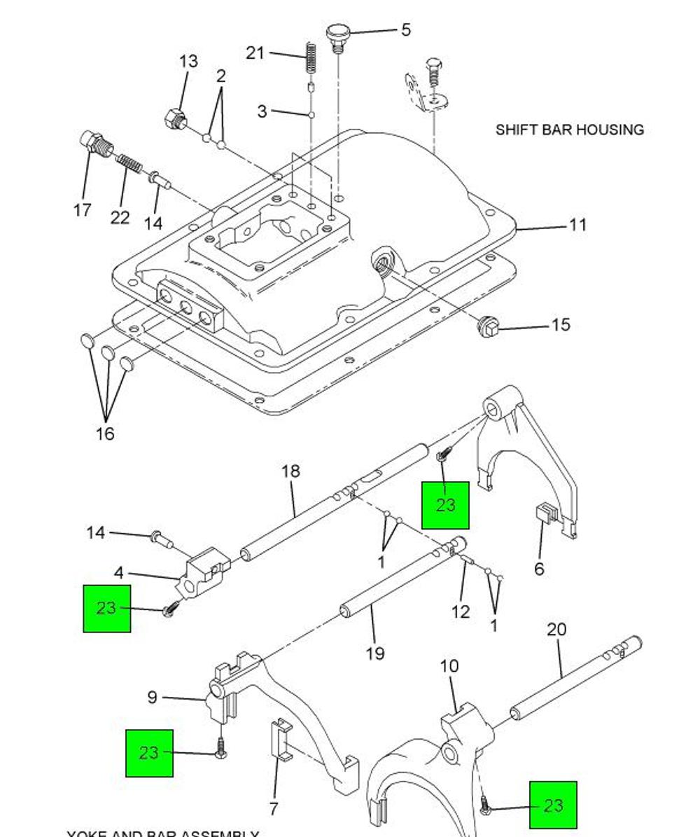 129233HA Screw for NAVISTAR