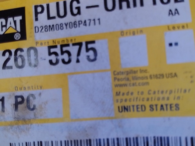 260-5575 Plug for CATERPILLAR