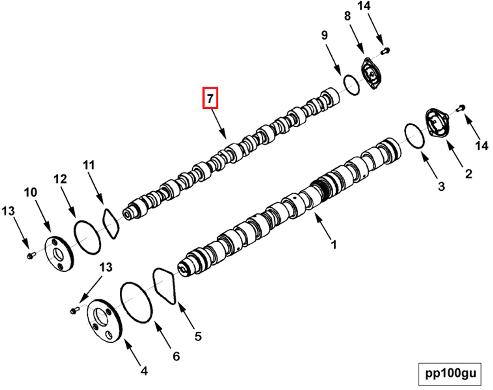 4298626 CGR Camshaft