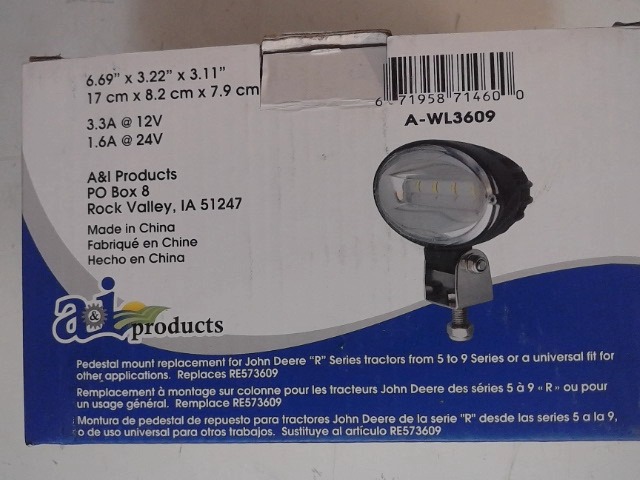 A-WL3609 Light for JOHN DEERE