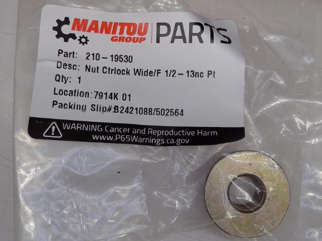 210-19530 Nut for GEHL MANITOU