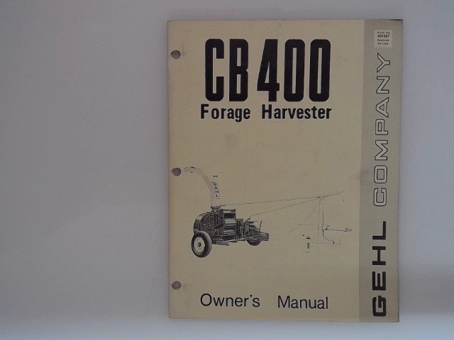 901557 Manual for GEHL MANITOU