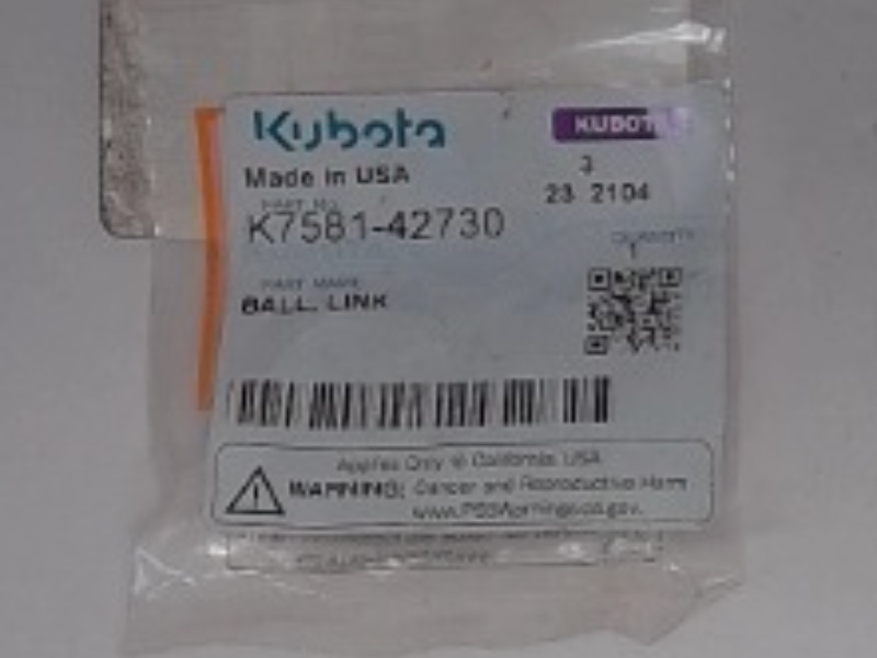 K7581-42730 Ball Link for KUBOTA