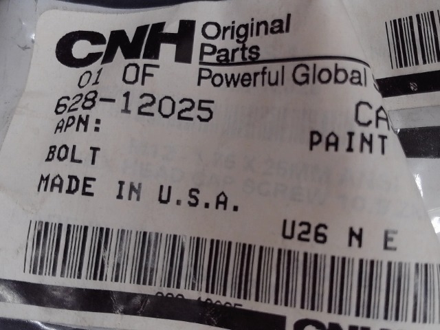 628-12025 10.9 Bolt for CASE NEW HOLLAND