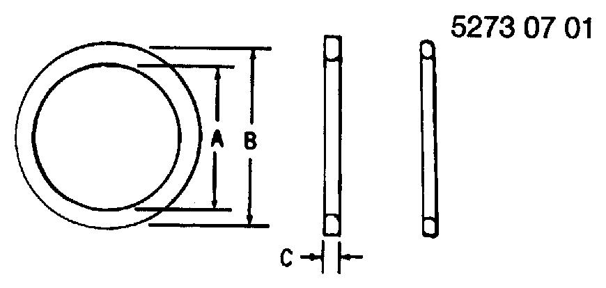XD9DT-8 Seal for JOHN DEERE