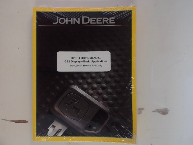 OMPC20651 JOHN DEERE Operator Manual