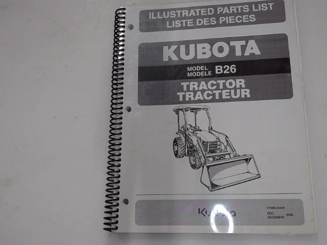 97898-23430 Manual for KUBOTA