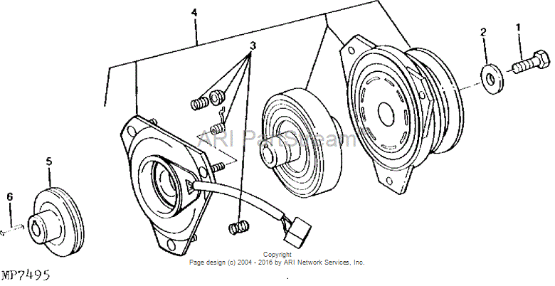 AM123881 Idler for JOHN DEERE