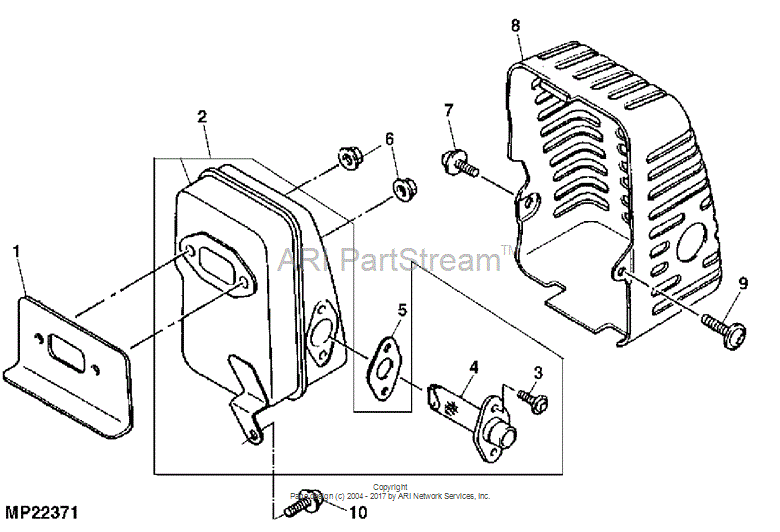 7761 Screw W/washer for JOHN DEERE