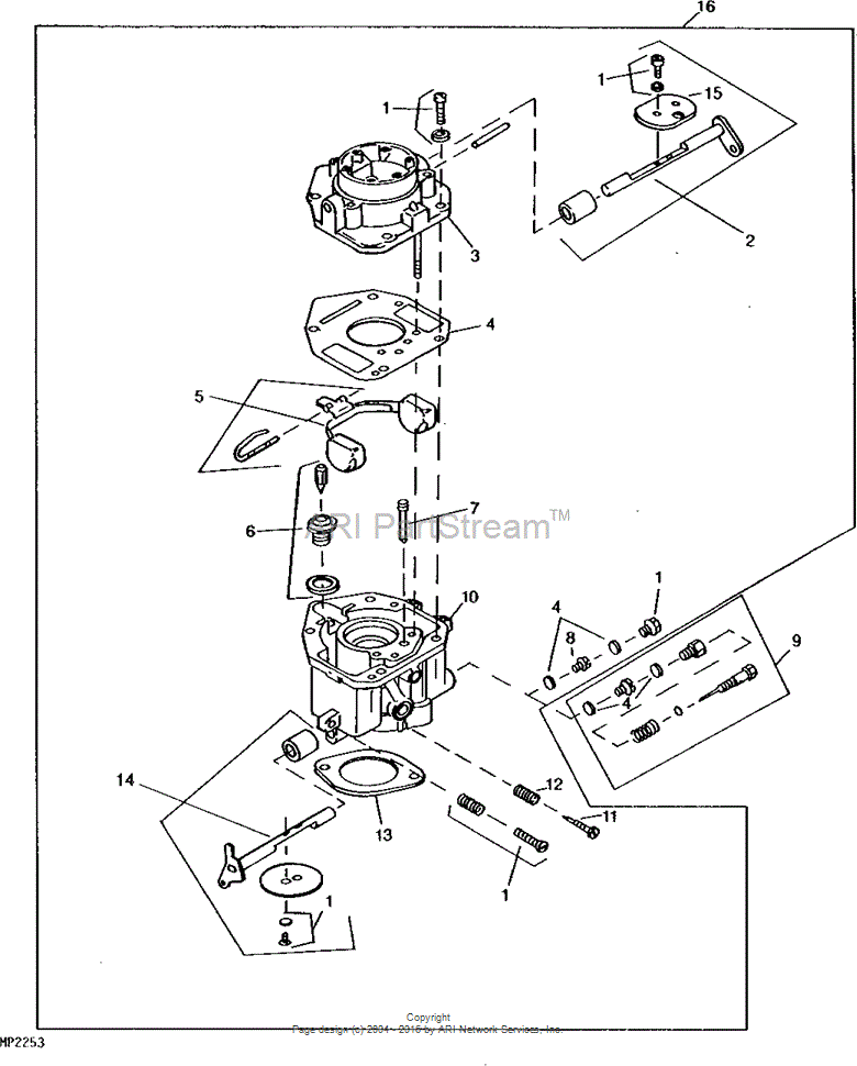 HE146-0394 Jet for JOHN DEERE