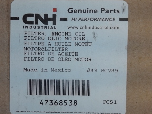 47368538 CASE Filter Suitable 3i1376