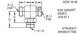 X20S5OLO-S Fitting for JOHN DEERE