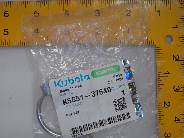 K5651-37640 Pin Set for KUBOTA
