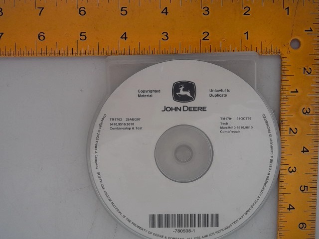 TM1702 Manual for JOHN DEERE