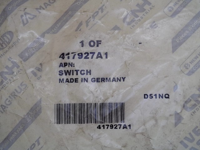 417927A1 Switch for CASE NEW HOLLAND