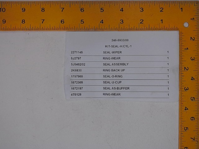 246-5933 Seal Kit for CATERPILLAR