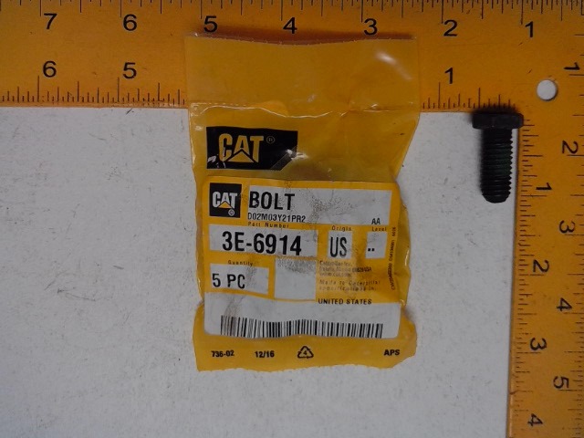 3E-6914 Bolt Head Hex for CATERPILLAR
