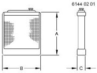 AT48171 Radiator for JOHN DEERE