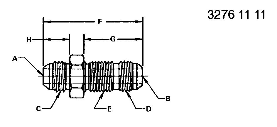 X10WTX-WLN-S Fitting for JOHN DEERE