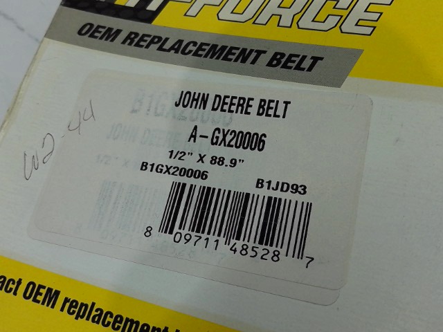 A-GX20006 Belt for JOHN DEERE
