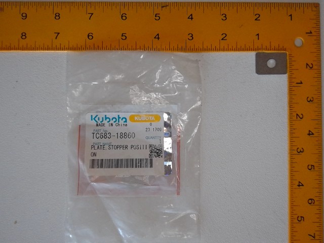 TC683-18860 Plate for KUBOTA