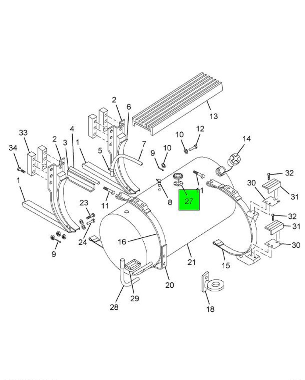 115163H Gasket for NAVISTAR