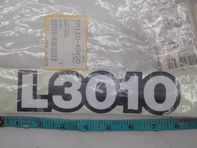 TA110-49420 Mark/model for KUBOTA
