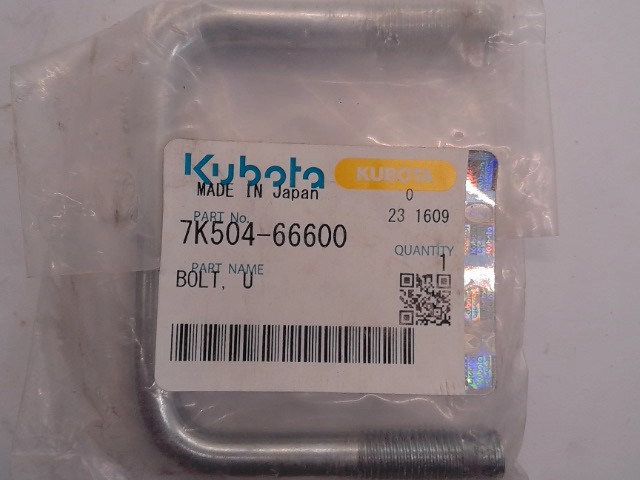 7K504-66600 U-bolt for KUBOTA