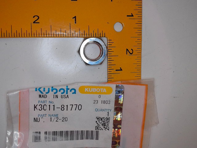 K3011-81770 Nut for KUBOTA