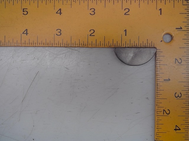 K586-NI 1/2 Moon Key for AGCO