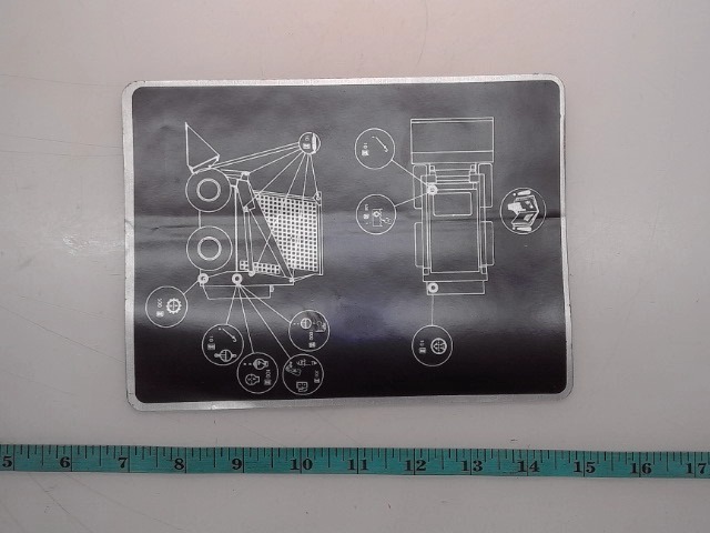 420-35291 Decal for GEHL MANITOU