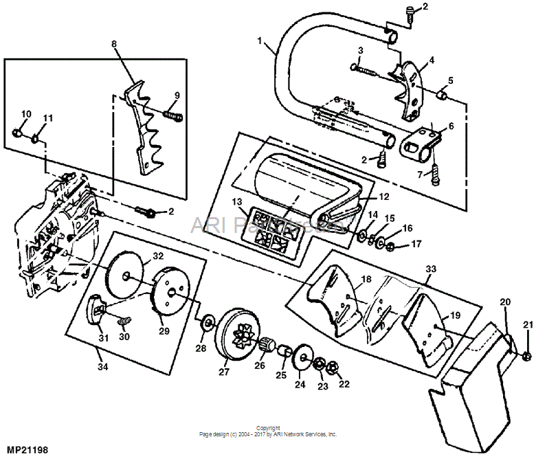 UPB20J1JD Bar for JOHN DEERE