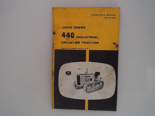OMT54859 Manual for JOHN DEERE