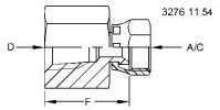 X6G6X-S Fitting for JOHN DEERE
