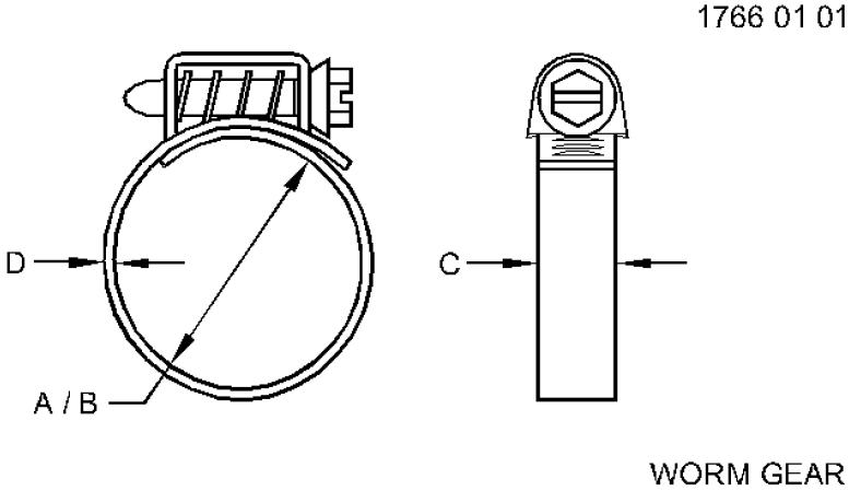 AU12450 Clamp for JOHN DEERE
