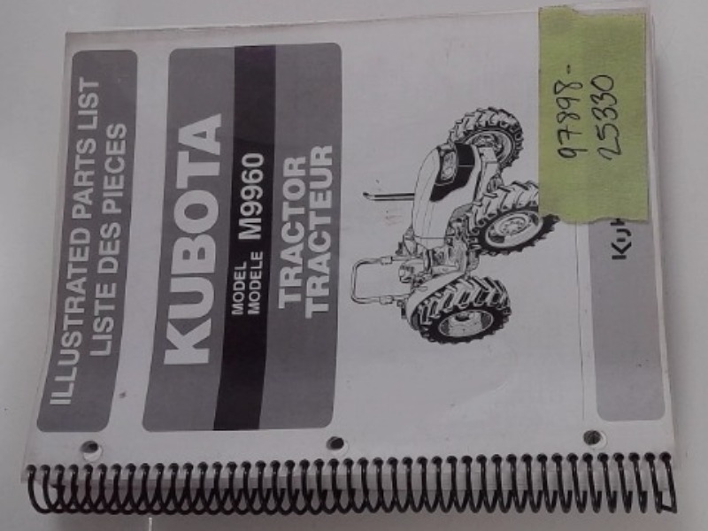 97898-25330 Manual for KUBOTA