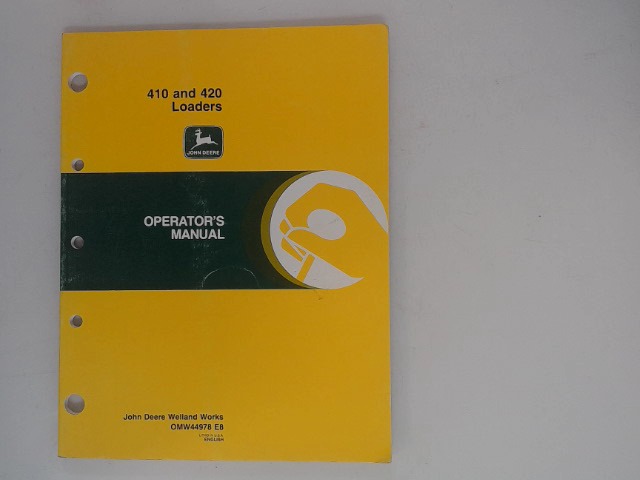 OMW44978 Loader Cat for JOHN DEERE