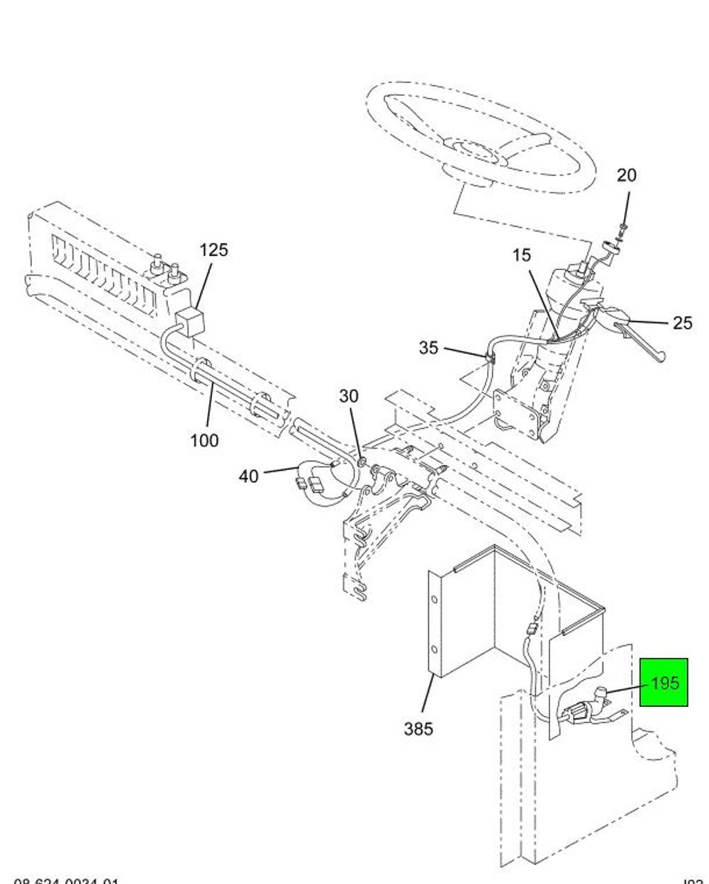 141040R91 Bolt/washer for NAVISTAR
