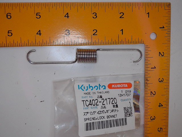 TC402-21720 Spring for KUBOTA